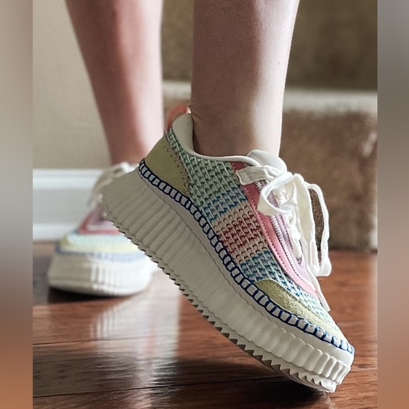 corkys footwear adventure woven platform sneaker in multi color - Picture 7 of 10